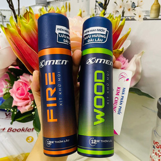 [Mẫu mới] Xịt khử mùi toàn thân🥇 Xmen (Wood / Fire) 140ml