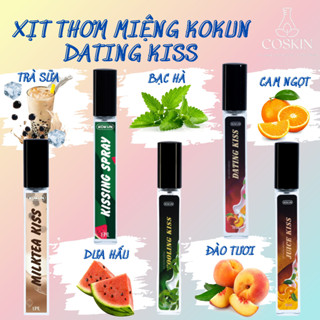 Xịt Thơm Miệng Kissing Spray KOKUN Hương Vị Trái Cây Tự Nhiên The Mát Chai 10ml