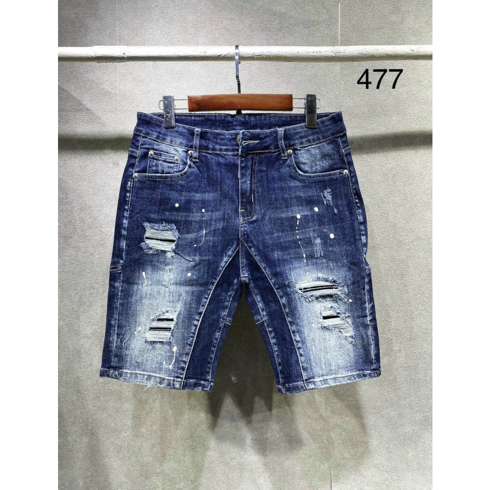 Quần short jean nam rách xước 2 Đáy D.SQ cực hot mẫu mới phong cách trẻ trung năng động thời trang X-MEN_SHOPP