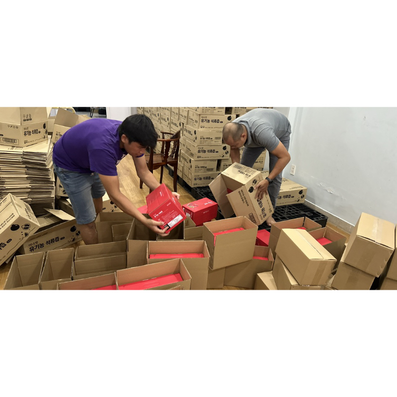 NƯỚC ÉP LỰU 100% NGUYÊN CHẤT ORGANIC HÀN QUỐC