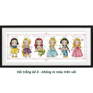 Tranh thêu chữ thập không in màu trên vải Soda063