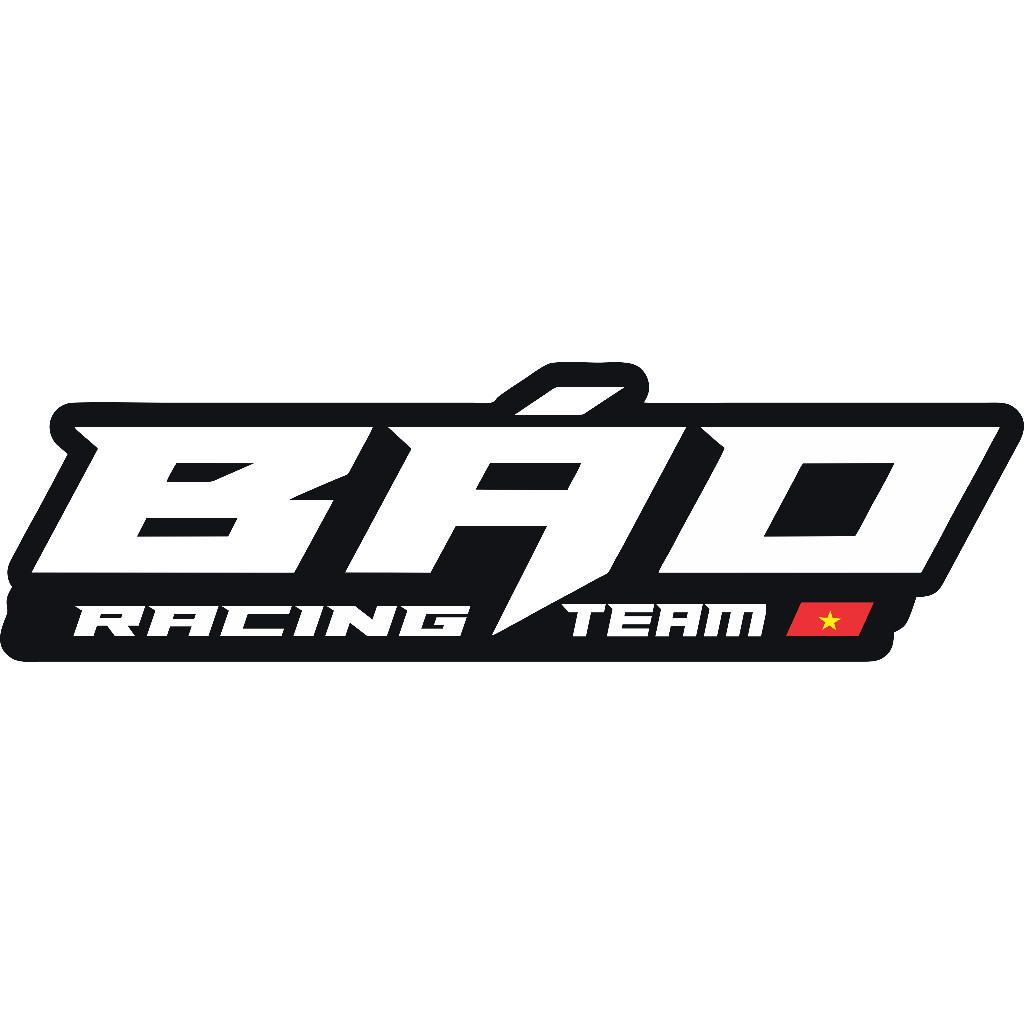 Tem dán xe máy xe đạp điện chữ BÁO TEAM chống nước,không rách không bay màu -ANCHI PRINTING