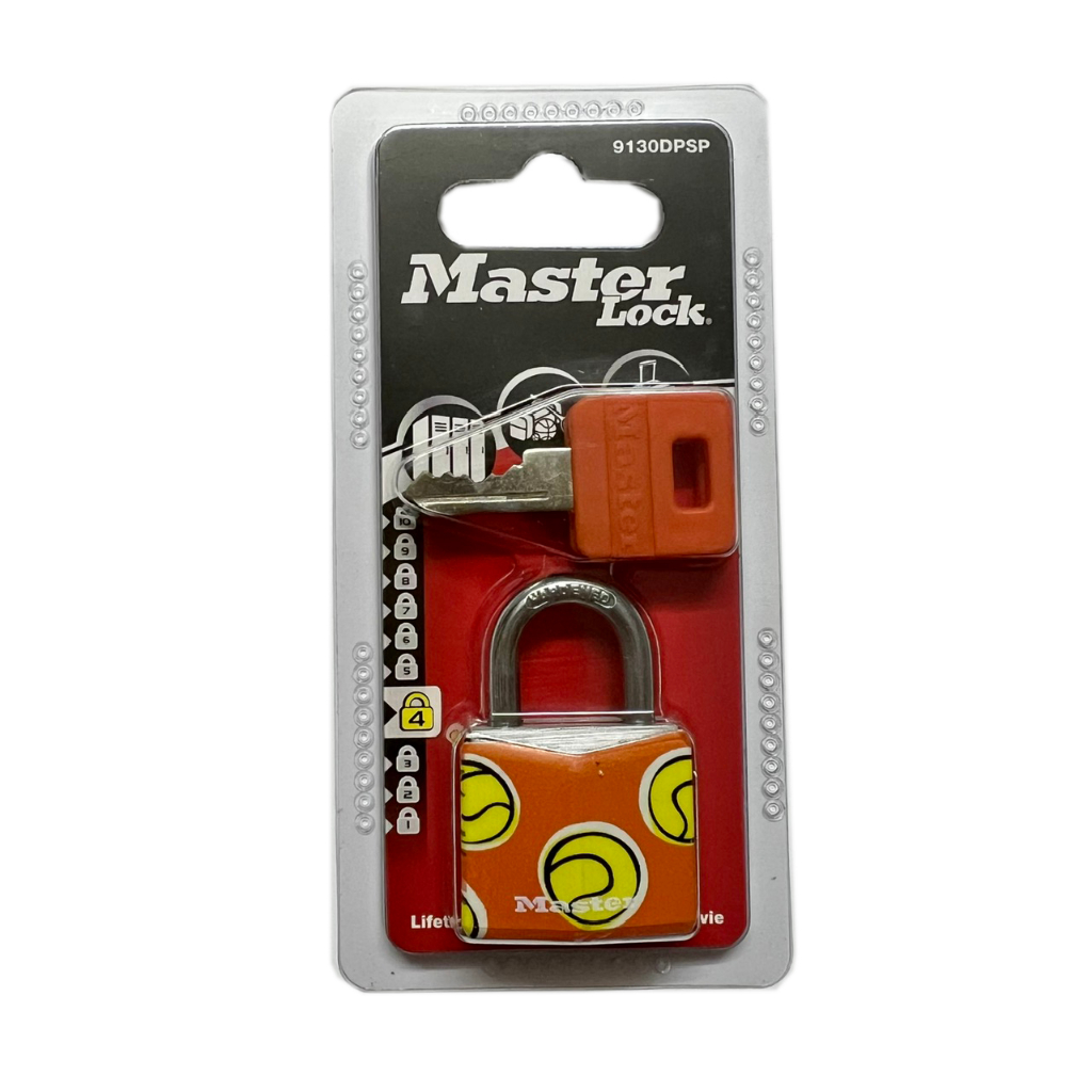 Ổ khóa vali Master Lock 9130 DPSP thân rộng 30mm 2 chìa răng cưa - MSOFT