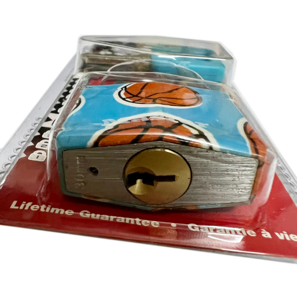 Ổ khóa vali Master Lock 9130 DPSP thân rộng 30mm 2 chìa răng cưa - MSOFT