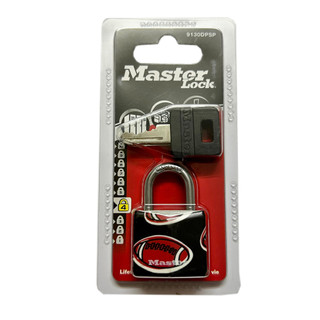 Ổ khóa vali master lock 9130 dpsp thân rộng 30mm 2 chìa răng cưa - msoft