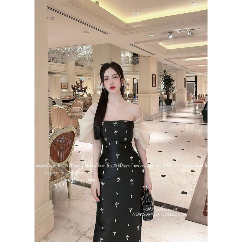 Đầm Body Khâu Đá Sang Chảnh