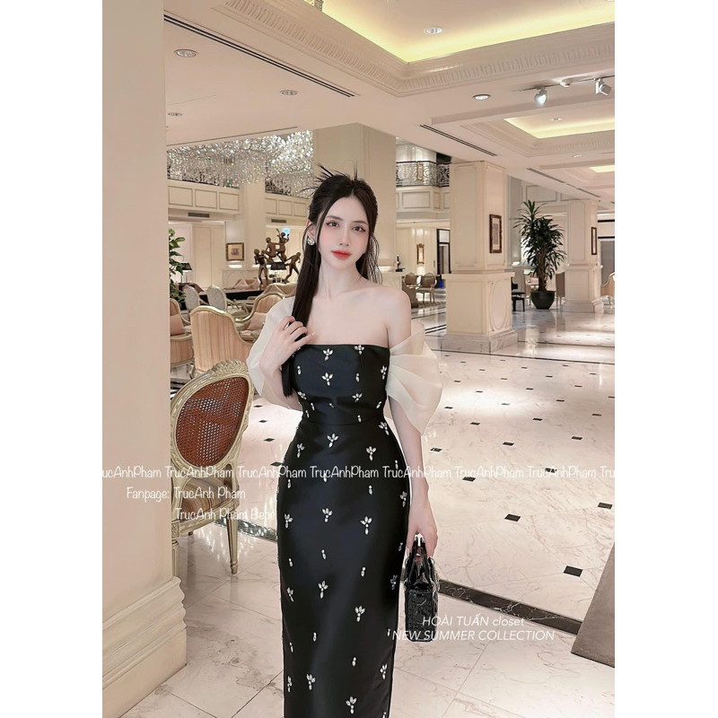 Đầm Body Khâu Đá Sang Chảnh