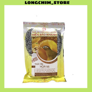 Cám chim hoạ mi số 1 hiển bảo khánh cao cấp giúp chim căng lửa hót líu lông mượt hàng chính hãng