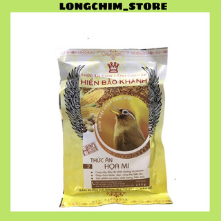 Cám chim hoạ mi số 2 hiển bảo khánh cao cấp giúp chim căng lửa hót líu lông mượt hàng chính hãng