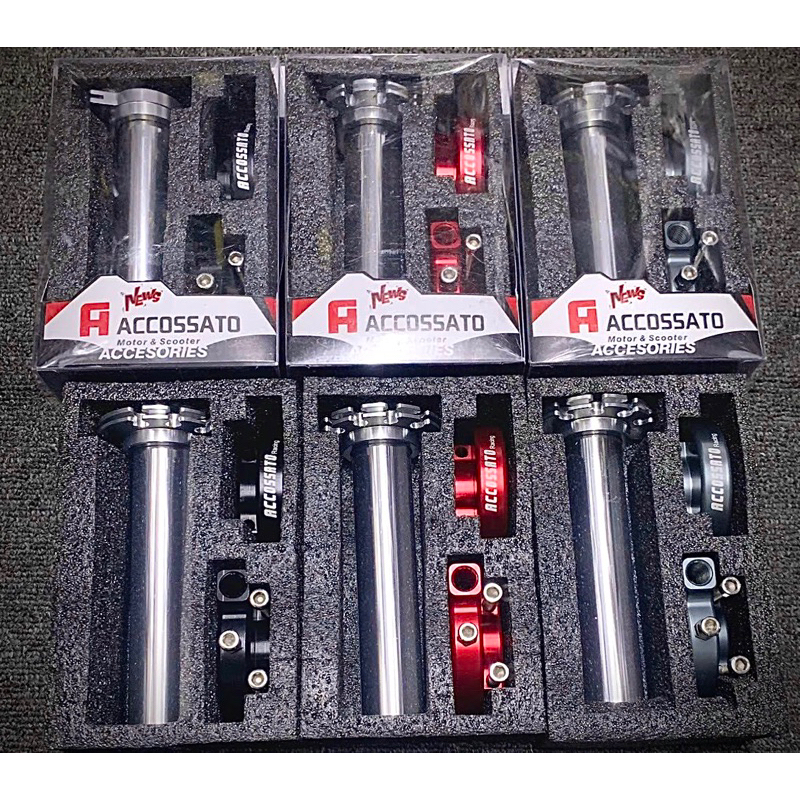 Cùm Tăng Accossato nhôm CNC