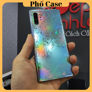 Miếng dán full lưng viền vân xoắn cầu vồng samsung s24ultra s23ultra s22ultra s21ultra note 20ultra note 10plus s23 s22