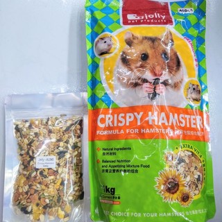 Gói chiết dùng thử thức ăn hamster Hãng Jolly Crispy Hamster 100GR