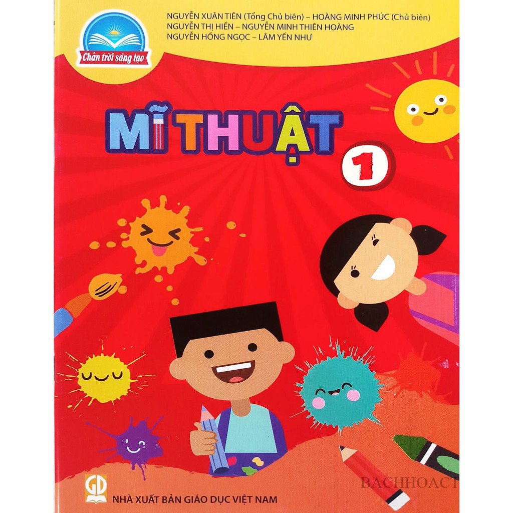 Sách - Mĩ thuật Lớp 1 - Chân trời Kèm 1 tờ Thời Khóa Biểu
