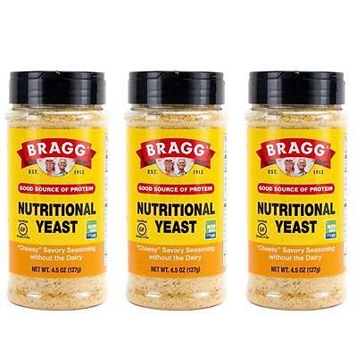 (Date 2025)Men Dinh Dưỡng Bragg Nutritional Yeast 127g