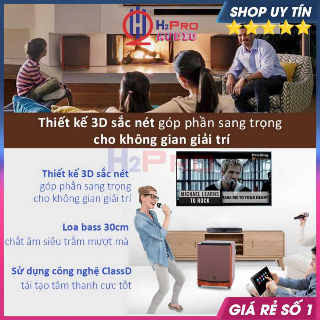 Loa Sub Điện Bass 30 BW 604-8 300W, Loa Trầm Bass 30 Sub Mặt Cao Cấp Đánh Căng Cho Gia Đình, Bộ Quà 90k-H2Pro Audio