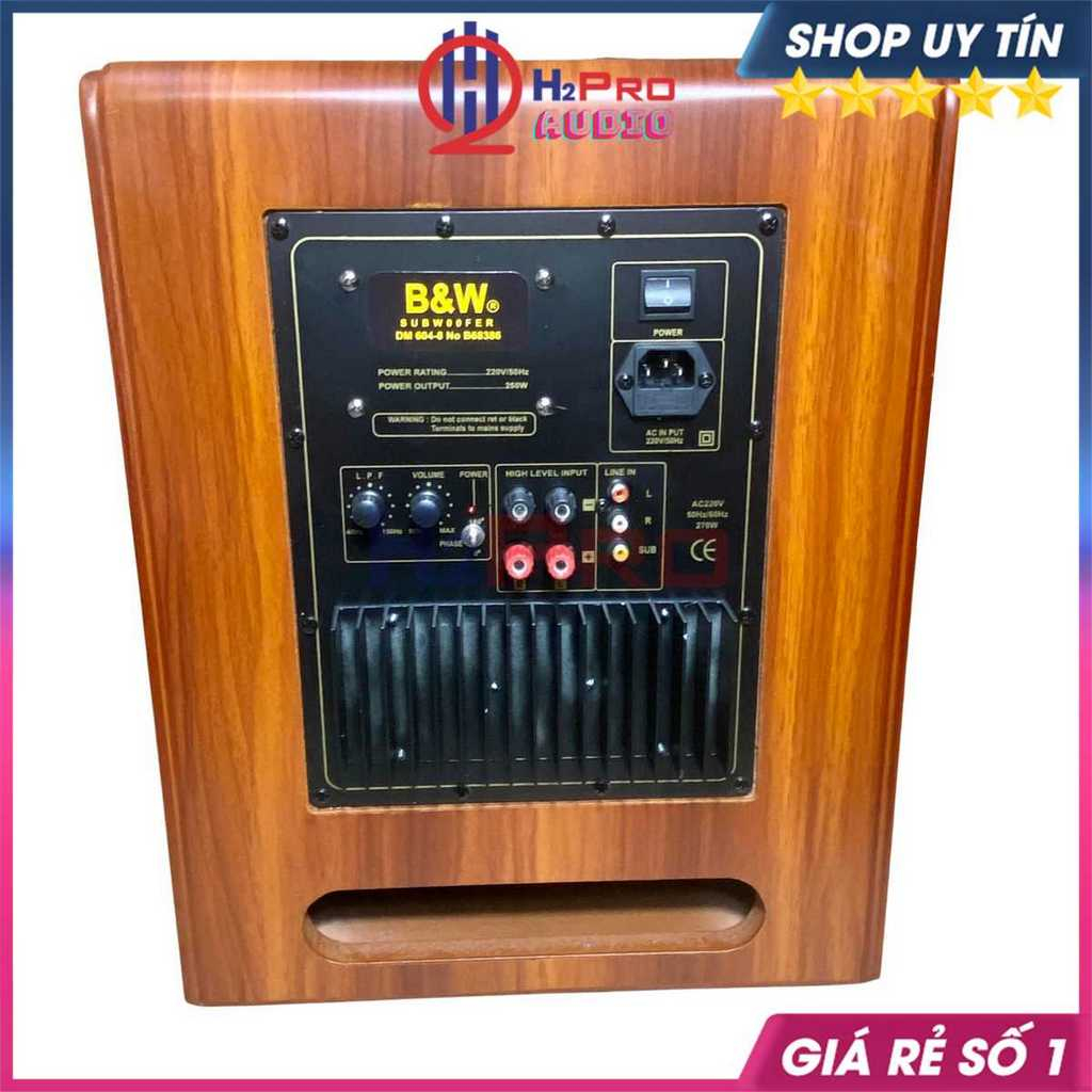 Loa Sub Điện Bass 30 BW 604-8 300W, Loa Trầm Bass 30 Sub Mặt Cao Cấp Đánh Căng Cho Gia Đình, Bộ Quà 90k-H2Pro Audio