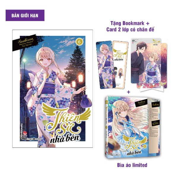 Sách - Thiên Sứ Nhà Bên Tập 1 2 3 4 5 5.5 6 7  + Poster  - Light Novals