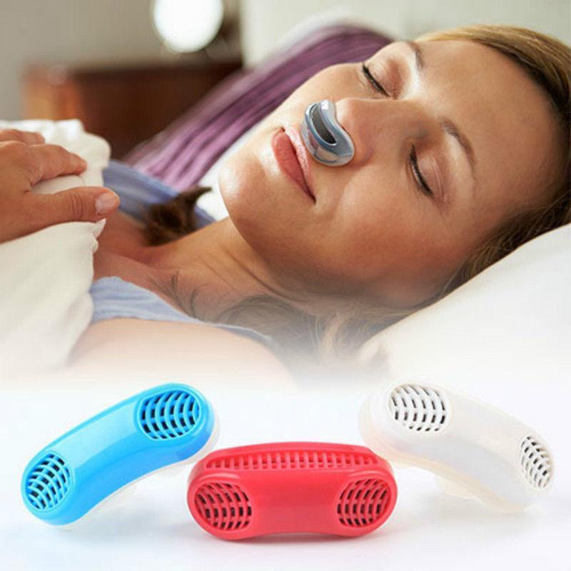 Dụng Cụ Chống Ngáy Ngủ 2 in 1 - Thiết Bị Hỗ Trợ Chống Ngủ Ngáy