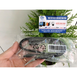 Dây cáp tín hiệu sata3 dùng cho ssd, hdd tốc độ 6gbs hàng xịn bóc main bh 36 tháng lỗi 1 đổi 1