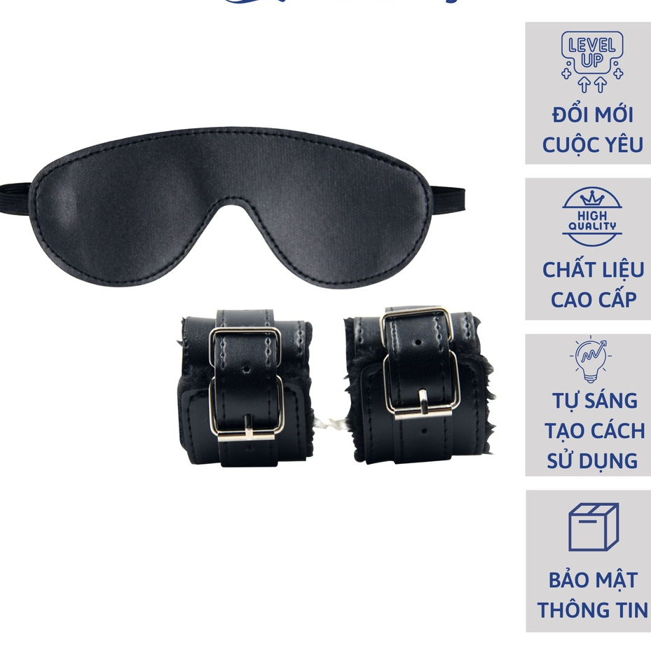 Bộ Sản Phẩm Vòng Đeo Tay Và Bịt Mắt, Mang Lại Cảm Giác Mới Mẻ Cho Cuộc Yêu
