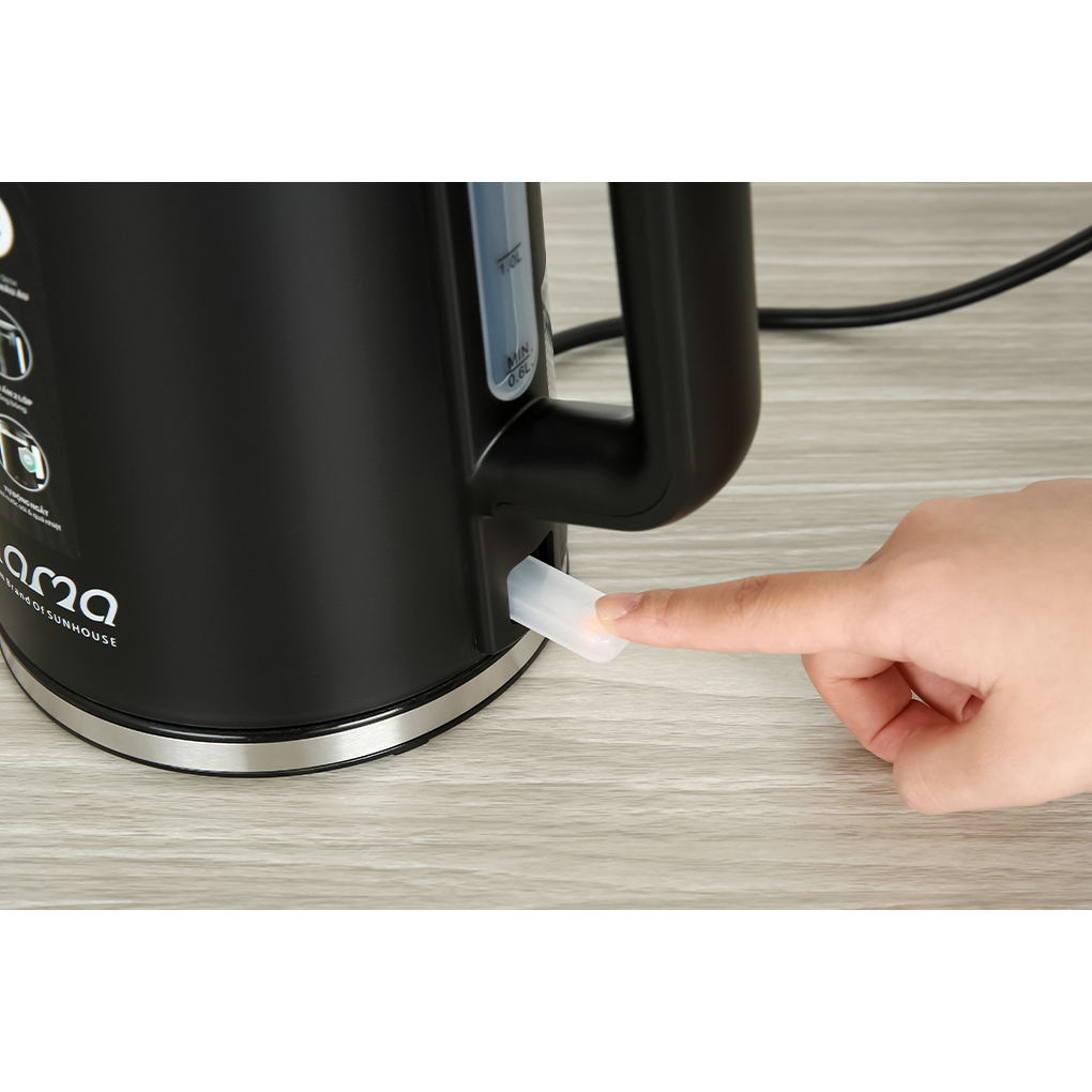 Ấm siêu tốc thuỷ tinh 1.7L SUNHOUSE MAMA SHD1330 - Bảo hành chính hãng 24 tháng