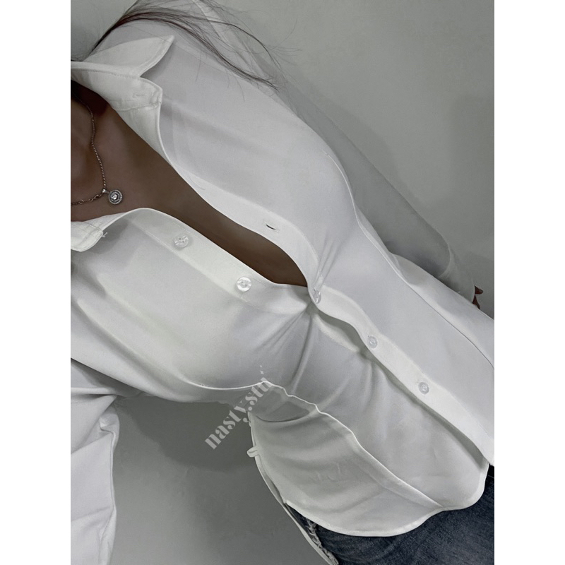 Áo sơ mi thắt dây