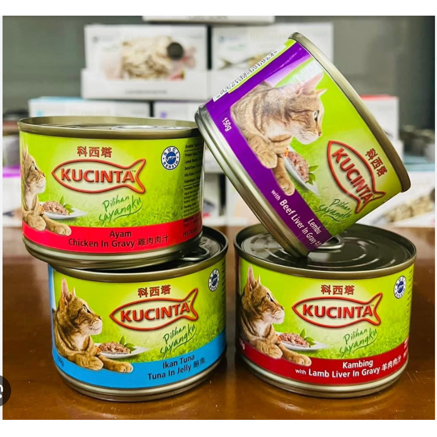 Pate lon 150gr Kucinta 100% Thịt Thật Nhiều Vị