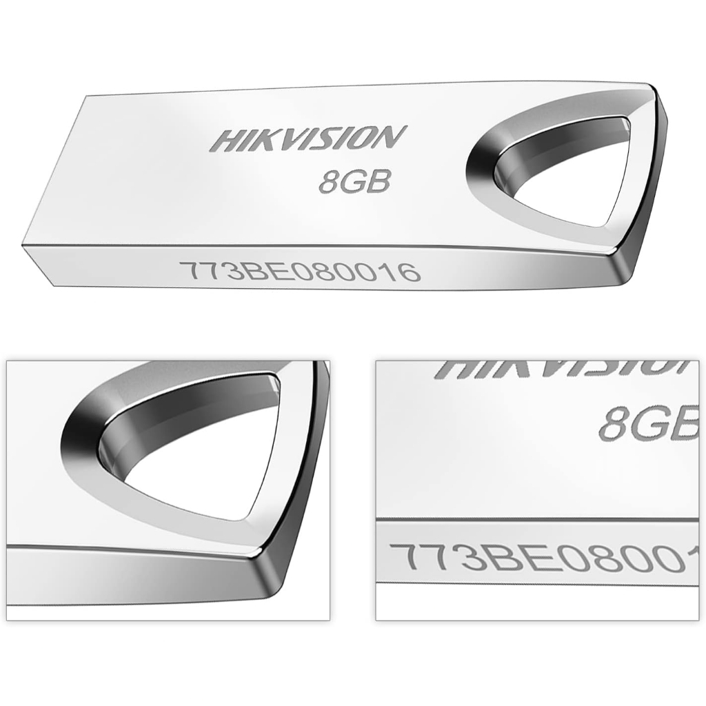 USB 32GB Hikvision M200 vỏ nhôm- USB 2.0 chống sốc chống nước - Bảo hành 5 năm - Vision Art