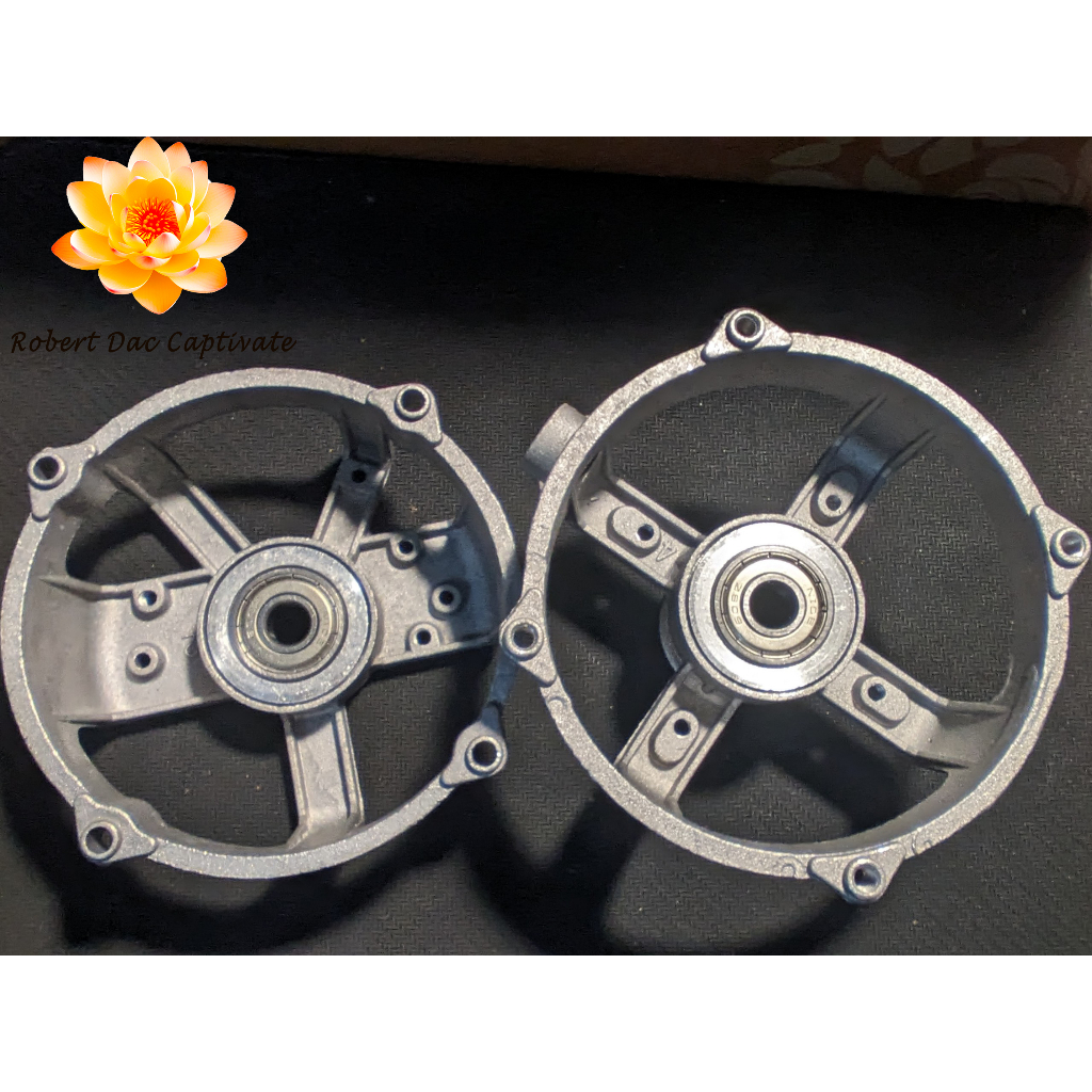 Cụm nhôm chế quạt lắp bi 608
