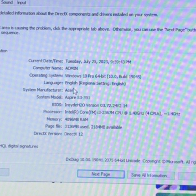 Laptop Acer cũ mini siêu mỏng