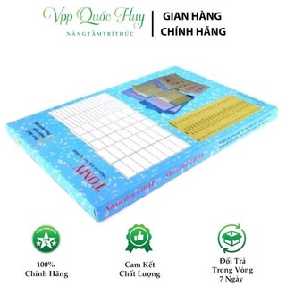 Giấy decal Tomy A4 in mã vạch - Xấp 100 tờ nhãn có lớp keo tự dính Tomy 145