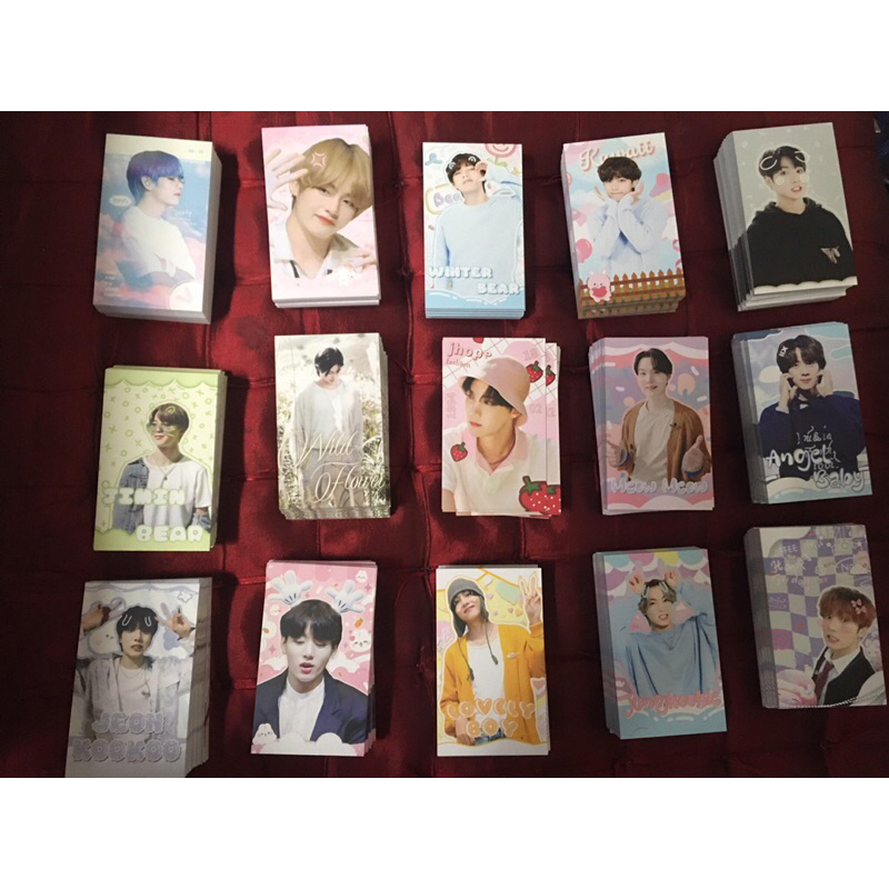 BOX MIX CARD DES BTS