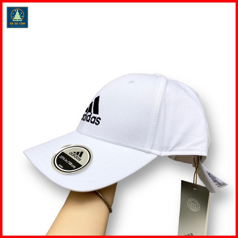 Mũ  lưỡi trai Adidas chất liệu Kaki chuẩn Authentic, có mail mua hàng của web