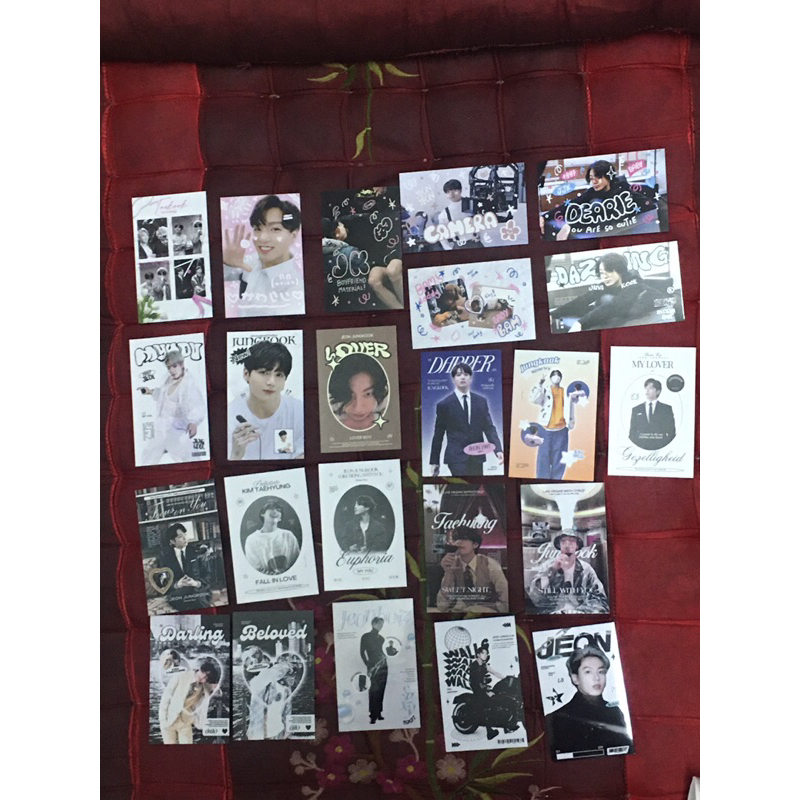 BOX MIX CARD DES BTS