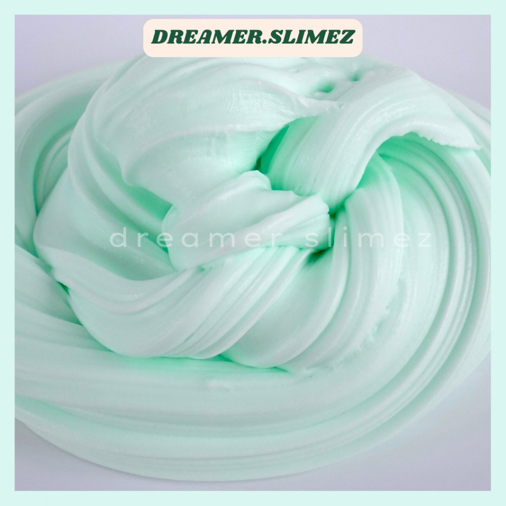 SLIME BƠ THE ROYAL MINT - BUTTER SLIME CỰC THƠM - SLIME THIẾT KẾ RIÊNG - SLIME MÀU XANH NGỌC