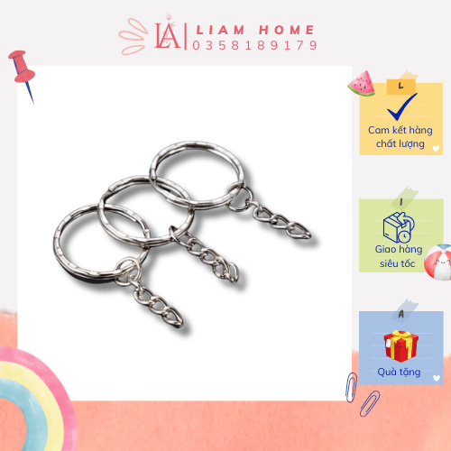 Móc khóa xích dày