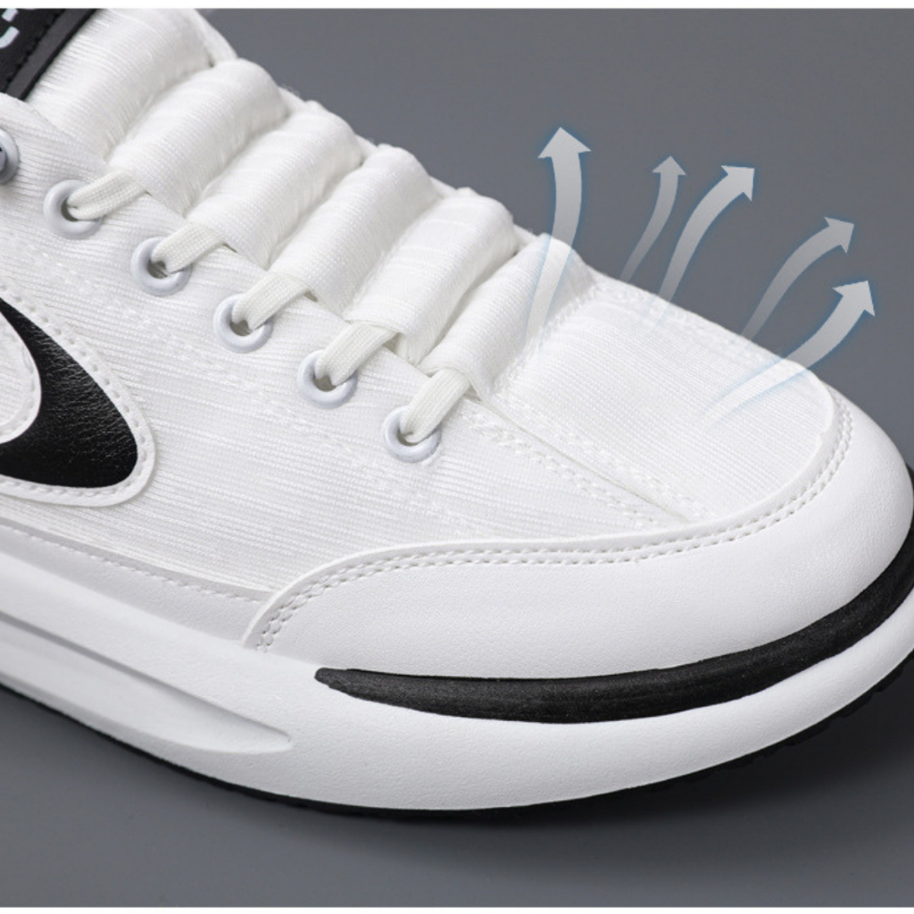 Giày thể thao nam, lưới khí thoáng mát, giày sneaker nam cao cấp đế tăng chiều cao ms026