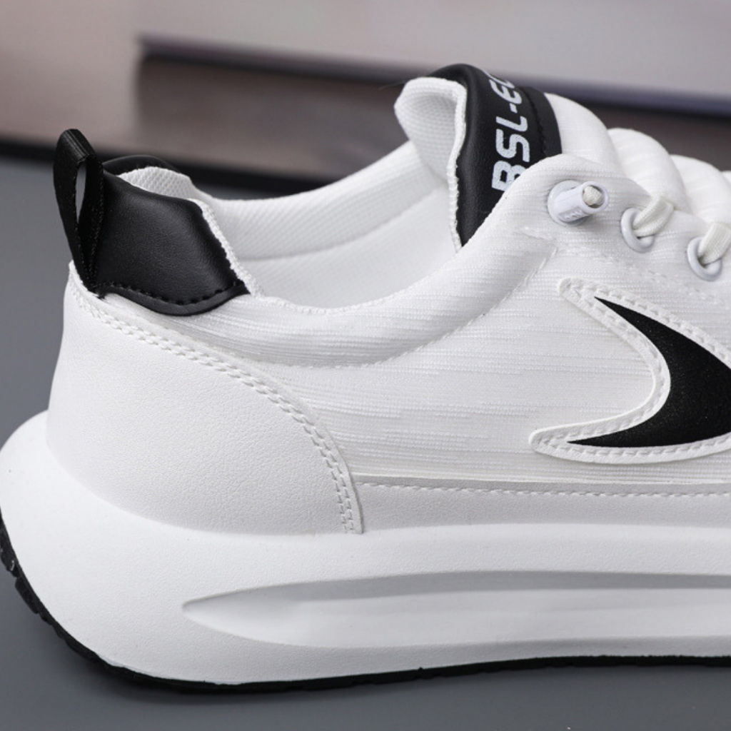 Giày thể thao nam, lưới khí thoáng mát, giày sneaker nam cao cấp đế tăng chiều cao ms026