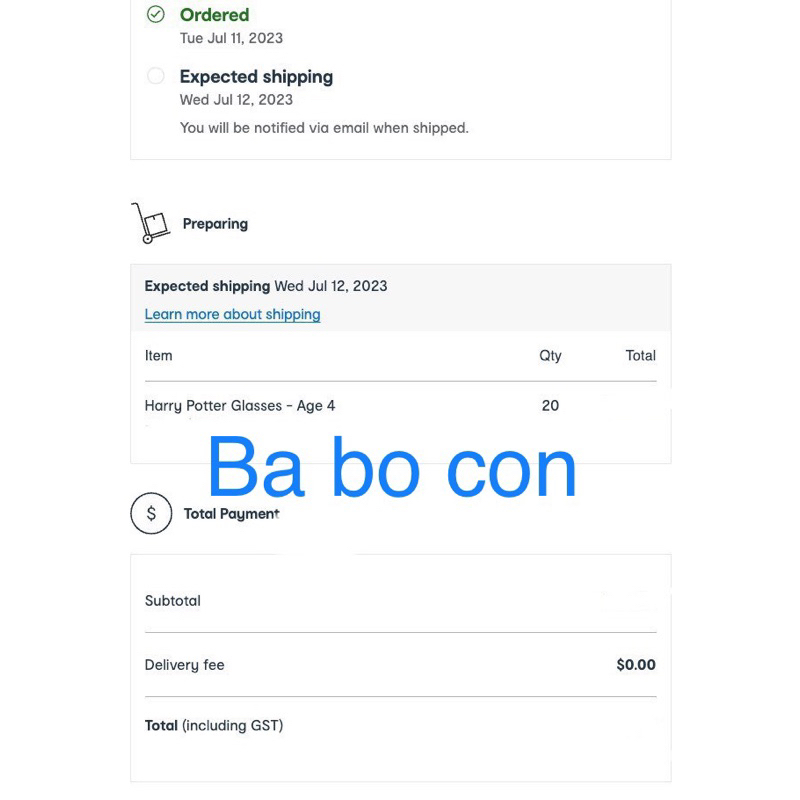 Mắt kính nhựa không tròng trẻ em size 6-12 tuổi Anko kiểu dáng Harry Potter đeo cực đẹp