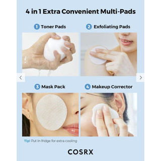 [SALE LỖ DATE T3/2026] Bông tẩy da chết COSRX MOISTURE UP PAD