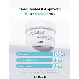 [SALE LỖ DATE T3/2026] Bông tẩy da chết COSRX MOISTURE UP PAD