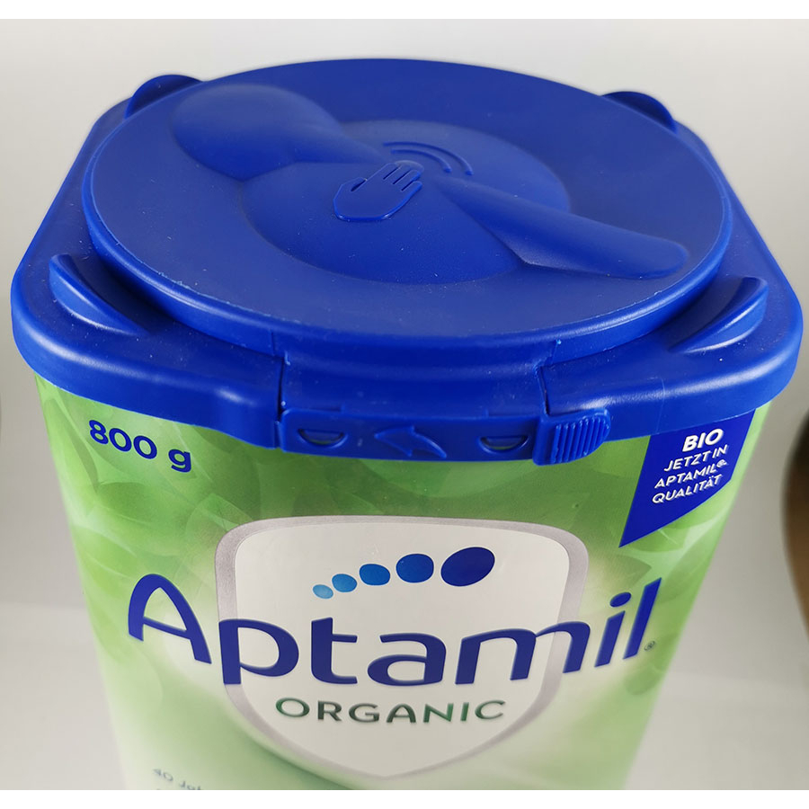 Sữa Aptamil Organic Đức, phát triển toàn diện cho bé, Hộp 800g, Số 1, 2, Pre