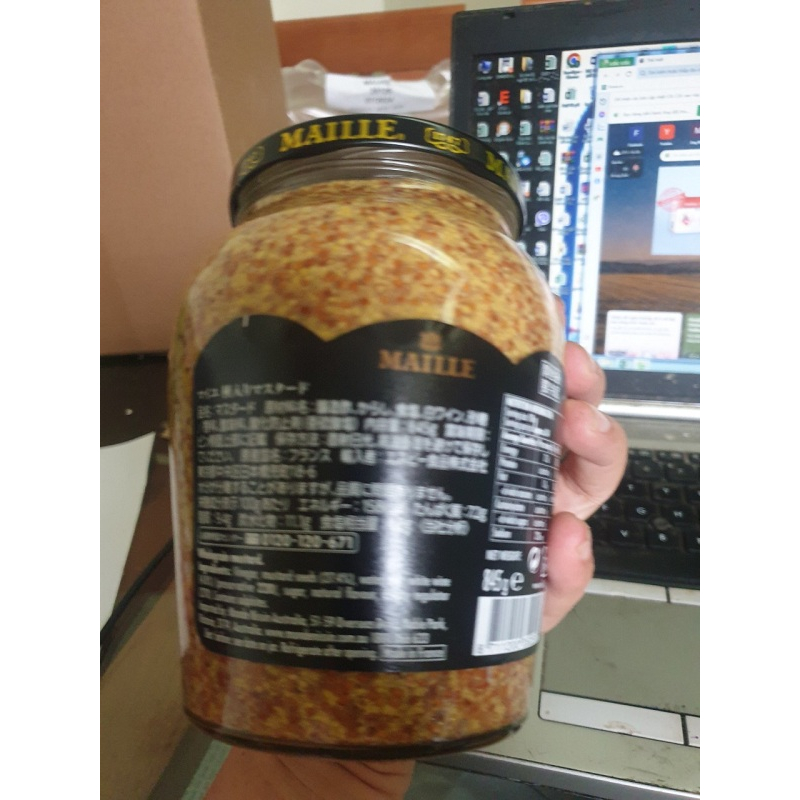 Mù Tạt Hạt Vàng Old Style Maille 845 gram