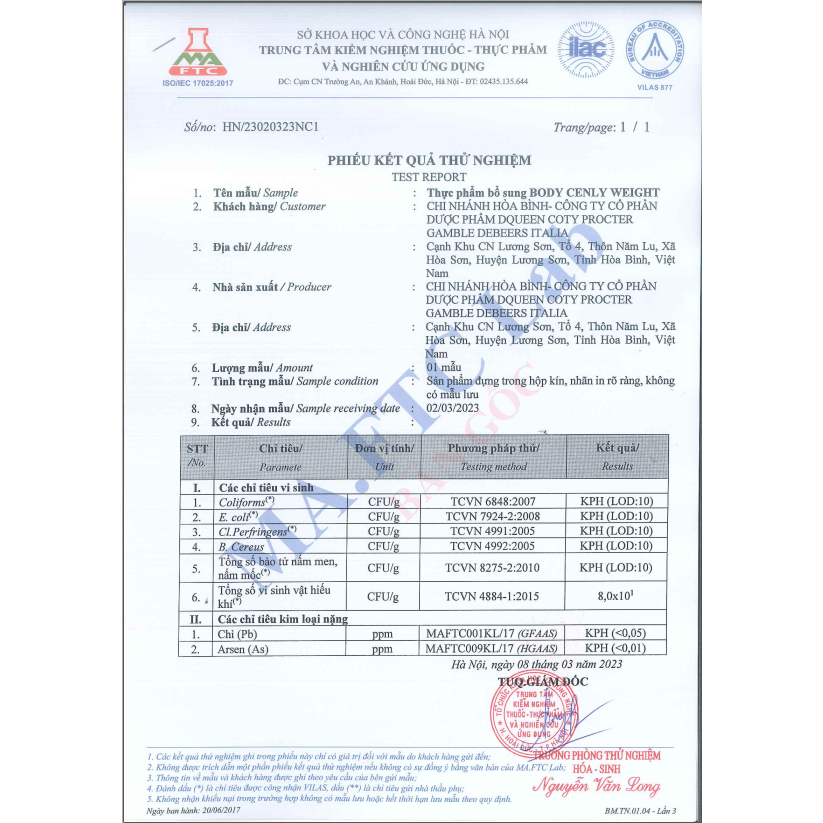 Viên uống tăng cân cho người gầy BODY CENLY WEIGHT, hỗ trợ tăng cân hiệu quả, an toàn, hộp 30 viên (CHÍNH HÃNG)