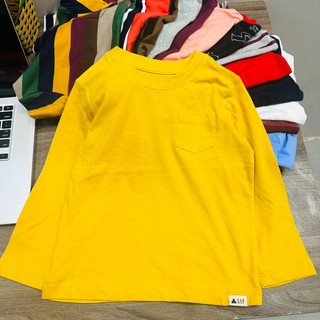 Áo gap cotton dài tay bé trai