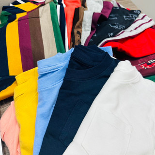 áo gap cotton dài tay bé trai