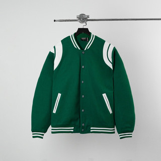 áo bomber phối vai da
