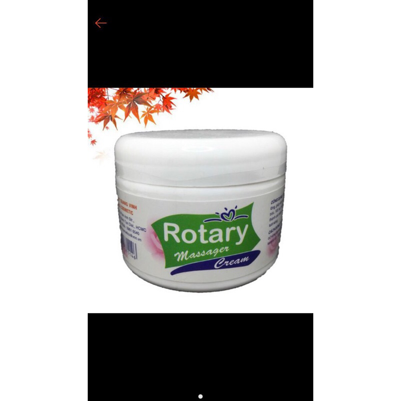 KEM MASSAGE MẶT,SỮA RỬA MẶT ROTARY 160GR