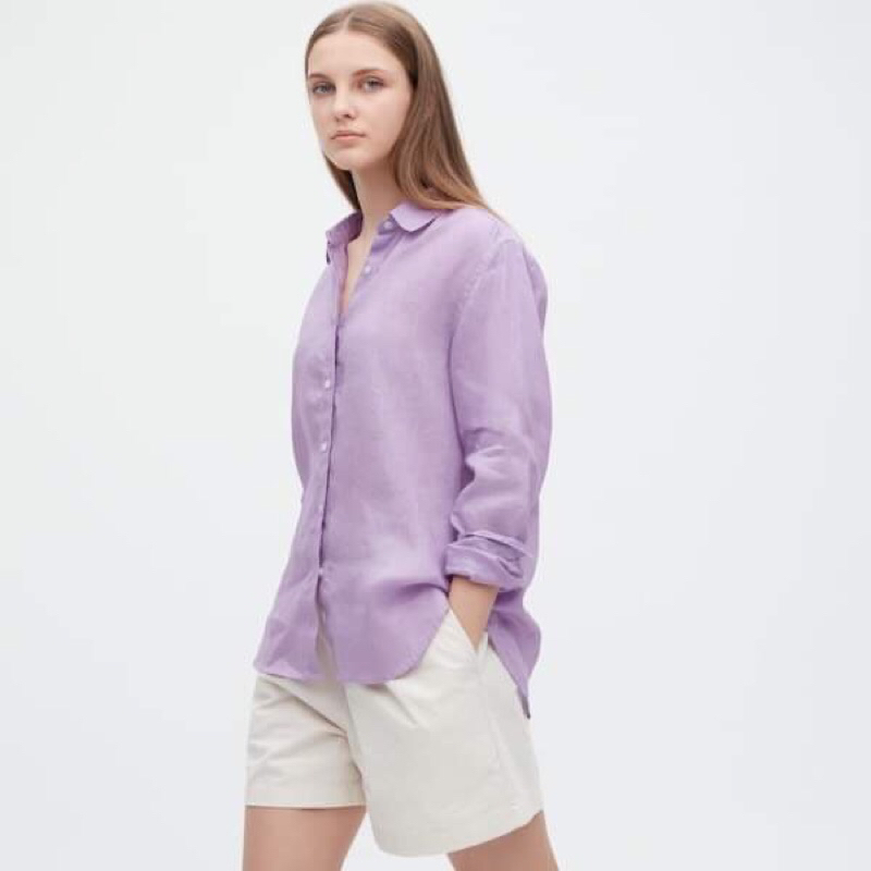 Áo sơ mi dài tay linen