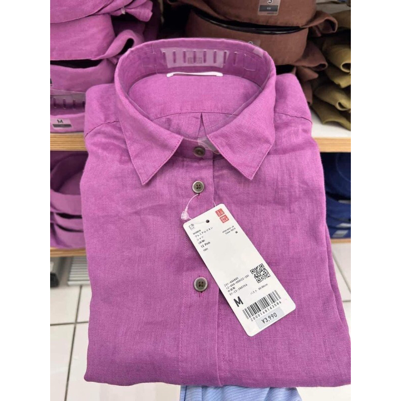 Áo sơ mi dài tay linen